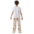 thumbnail image 4 of FORMRS Boys Pajama Pants with Pockets Size 9-10Y Kids Lounge Sleep Bottoms, Fall Mug Pattern, 4 of 8