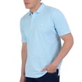 thumbnail image 4 of Playera Tipo Polo Yale Manga Corta Regular Fit 6909 Azul Cielo, 4 of 4