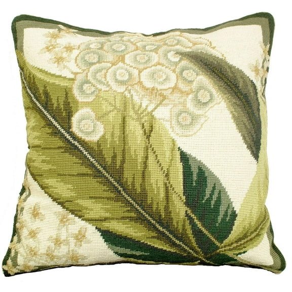 Throw Pillow TIMELESS Needlepoint Botanical Illustrations Mark Catesby Fl MH-628