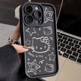 thumbnail image 3 of Sanrio-funda de teléfono con estampado de Hello Kitty para iPhone, carcasa de silicona a prueba de golpes para modelos 14, 15 Pro Max, 13, 12, 11, X, XS, XR, 7, 8 Plus, SE 2020, 3 of 5