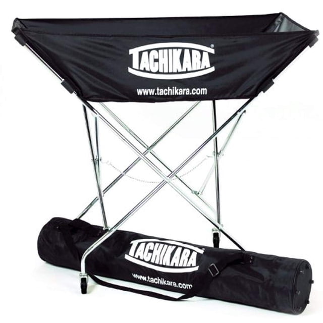 Carrito de voleibol Tachikara BC-HAM con capacidad para 24 pelotas