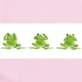 thumbnail image 2 of CafePress - 3 Frogs! Infant Creeper - Baby Light Bodysuit, Size Newborn - 24 Months, 2 of 4