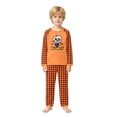 thumbnail image 2 of Halloween Pajamas Family Set - 2 piece Halloween Print Long Sleeve Top & Pants Outfit,Matching Pajamas for Family Holiday Night for 140 Pjs, 2 of 7