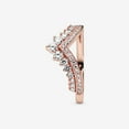 thumbnail image 7 of PANDORA Princess Wishbone Ring Size 8.5 - 187736CZ-58, 7 of 7