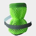 thumbnail image 4 of Dog Shoes Breathable Mesh Boots,Summer Breathable Dog Boots Nonslip Sole Paw Protector for Small Medium Dogs,Christmas Gifts for Pets(Green,XL), 4 of 6