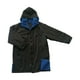 thumbnail image 4 of Parka Jacket Poncho Coat Thermal con bolsillo interior Outwear Chubasquero Espesar Forro Anorak Wearable Kids Changing Robe para , Azul negro DYNWAVEMX Cambio de chaqueta de túnica, 4 of 8