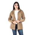 thumbnail image 1 of Chamarra ligera con capucha desmontable Roman Fashion /Juvenil, 24609 (Cafe) cafe M, 1 of 5