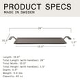 thumbnail image 5 of Made In Cookware - Carbon Steel Griddle, 5 of 7