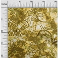 thumbnail image 2 of oneOone Cotton Flex Olive Green Fabric Abstract Floral Quilting Supplies Print Sewing Fabric By The Yard 40 Inch Wide, 2 of 4