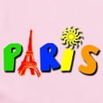 thumbnail image 2 of CafePress - Colorful Paris / Eiffel Tower Infant Bodysuit - Baby Light Bodysuit, Size Newborn - 24 Months, 2 of 4