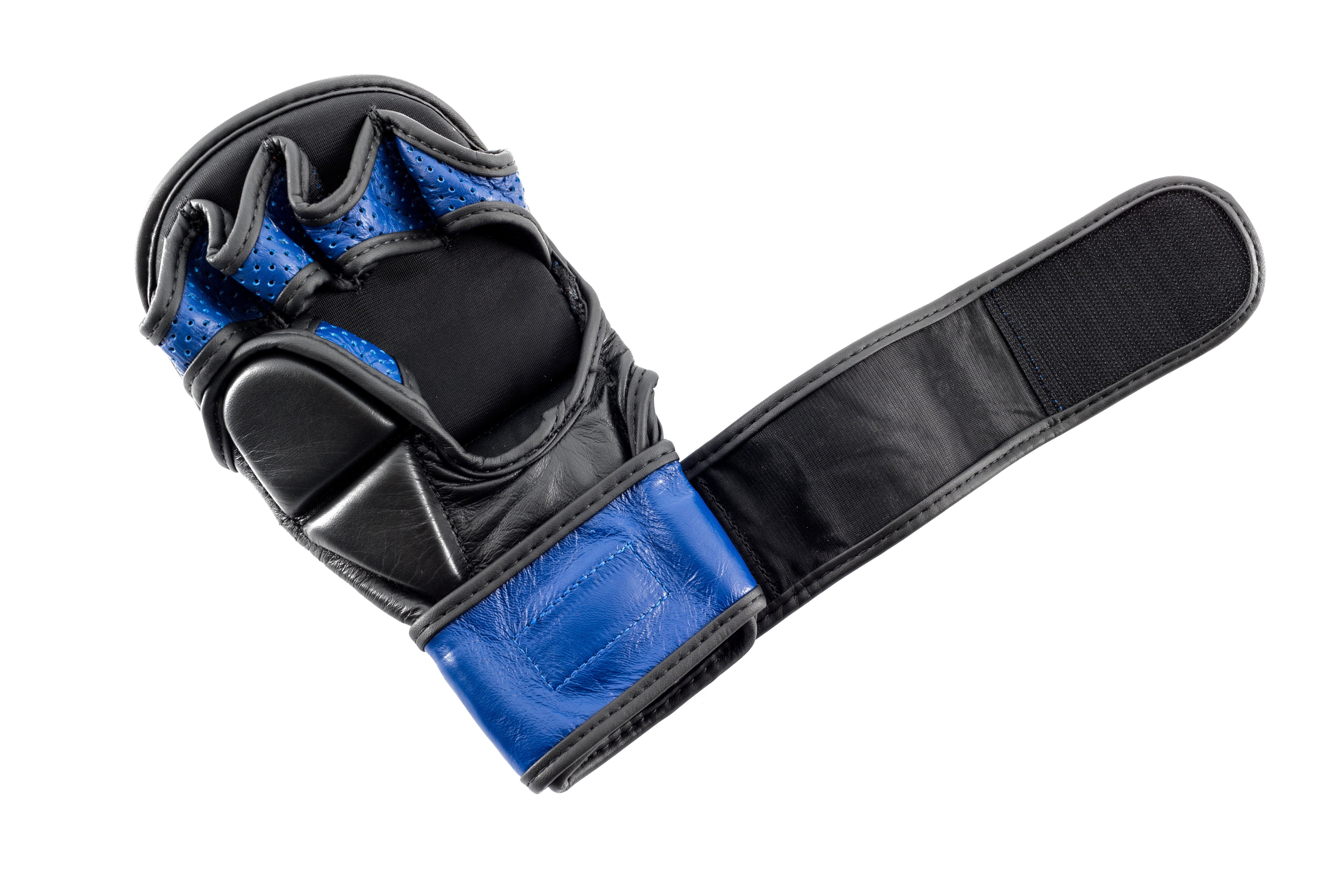 UFC Pro MMA Safety Sparring Gloves - Blue/Black Grappling and Striking 6oz Mixed  Martial Arts Gloves large/xlarge 