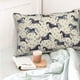 thumbnail image 4 of Fotbe Horse Funda de Almohada Decorativa Estilo Occidental, Lujo en Algodón, Fundas para Almohadas King, Cojín Estampado para Decoración del Hogar-20"x30", 4 of 6