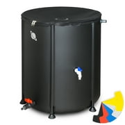 LOSTRONAUT 53 Gallon Portable Collapsible Rain Barrel Water Collection System
