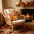 thumbnail image 6 of Halloween Sale Clearance!Fall Decorations for Home, Thanksgiving Pillow Covers Fall Pumpkin Floral Decorative Pillow Cases Throw Pillow Covers For Home Sofa Bedroom Living Room Festival, 6 of 6