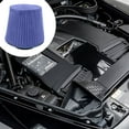 thumbnail image 1 of YUTK Protection de Filtre à Air de Performance de Modification de Voiture Version Plus Épaisse Anti-Poussière et Imperméable Universal pour Filtre d'Admission d'Air Froid à Haut Débit (Bleu), 1 of 5