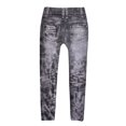thumbnail image 2 of UTTOASFAY Woman Pants  Casual Pants Imitation Denim Leggings Women'S Super Elastic Ladies Slim Trousers Gray 14(XXXL), 2 of 4
