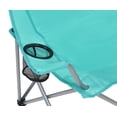 thumbnail image 4 of Ozark Trail Quad Folding Camp Chair with Cup Holder, Green Sea, 4 of 10