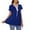 *Blue, variant on Womens V Neck Lace Patchwork Short Sleeve Shirt,Casual Loose Tunic Blouse Blue,Womens Plus XXL