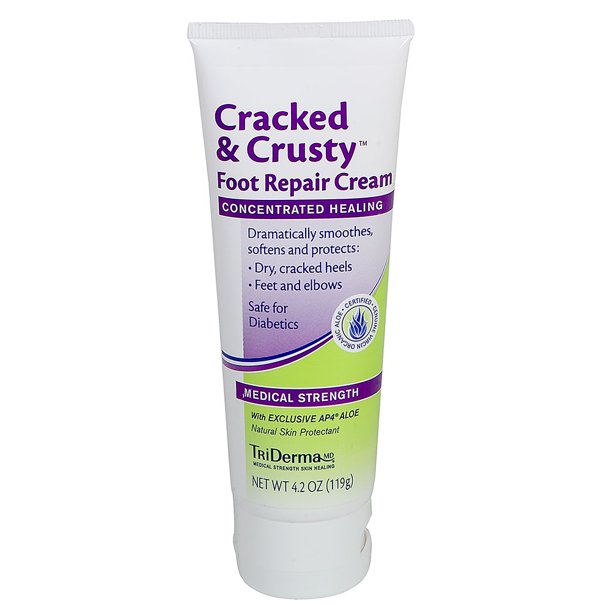 TriDerma Cracked and Crusty Foot Repair Cream 4.2 oz.