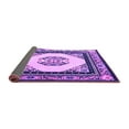thumbnail image 2 of Ahgly Company Indoor Square Oriental Purple Asian Inspired Area Rugs, 8' Square, 2 of 4