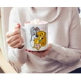 thumbnail image 5 of Disney Lady and the Tramp Doodle Sketch Hearts Ceramic Mug | Holds 20 Ounces, 5 of 7
