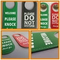 thumbnail image 3 of Shisuyan 2Pcs Please Do Not Disturb Warning Door Sign Hotel Door Indicator Double Side Hanging Door Sign, 3 of 9