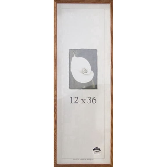 Frame USA Architect Series Wood Photo Frames - 12x36, Honey