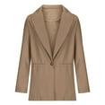 thumbnail image 4 of VEKDONE Womens Long Sleeve Blazer Oversized Open Front Casual Jackets Oversized Blazer Coats 2024 Clearance on Sale S,M,L,XL,XXL, 4 of 5