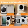 thumbnail image 6 of Dimedeal 1.8 cu.ft Portable Clothes Dryer, 800W Electric Compact Dryer Machine for Apartment & Small Spaces, 6 of 7