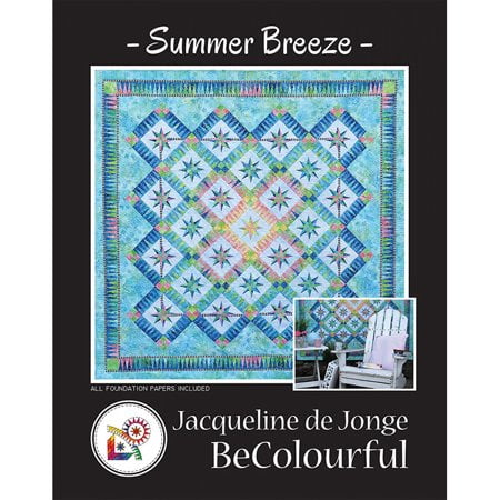 Summer Breeze Quilt by Jacqueline Jonge BeColourful - Walmart.com