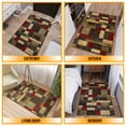 thumbnail image 4 of Ottomanson Boxes Area Rug 3'3" x 5' - Non Slip Low Pile Carpet, Multicolor, 4 of 11