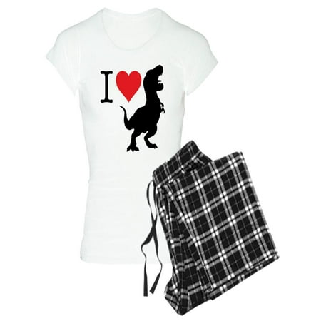

CafePress - I Love T Rex - Women s Light Pajamas