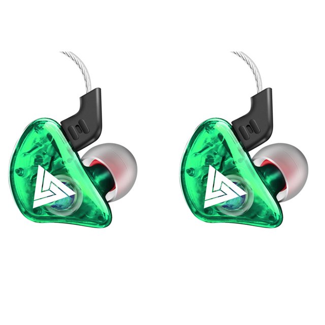 Inteprter Auricular Auricular CK5 In Ear Auricular Estéreo Deporte Auricular deporte Hifi Sonidos para Andriod para Cables de audio/vídeo Verde 1.25 m