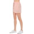 thumbnail image 3 of MixMatchy Women's Solid Elastic Waist band with Drawstring Tencel Shorts, 3 of 7