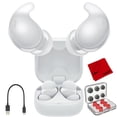thumbnail image 1 of Auriculares inalámbricos Sony LinkBuds Fit con cancelación de ruido, blancos, 1 of 9