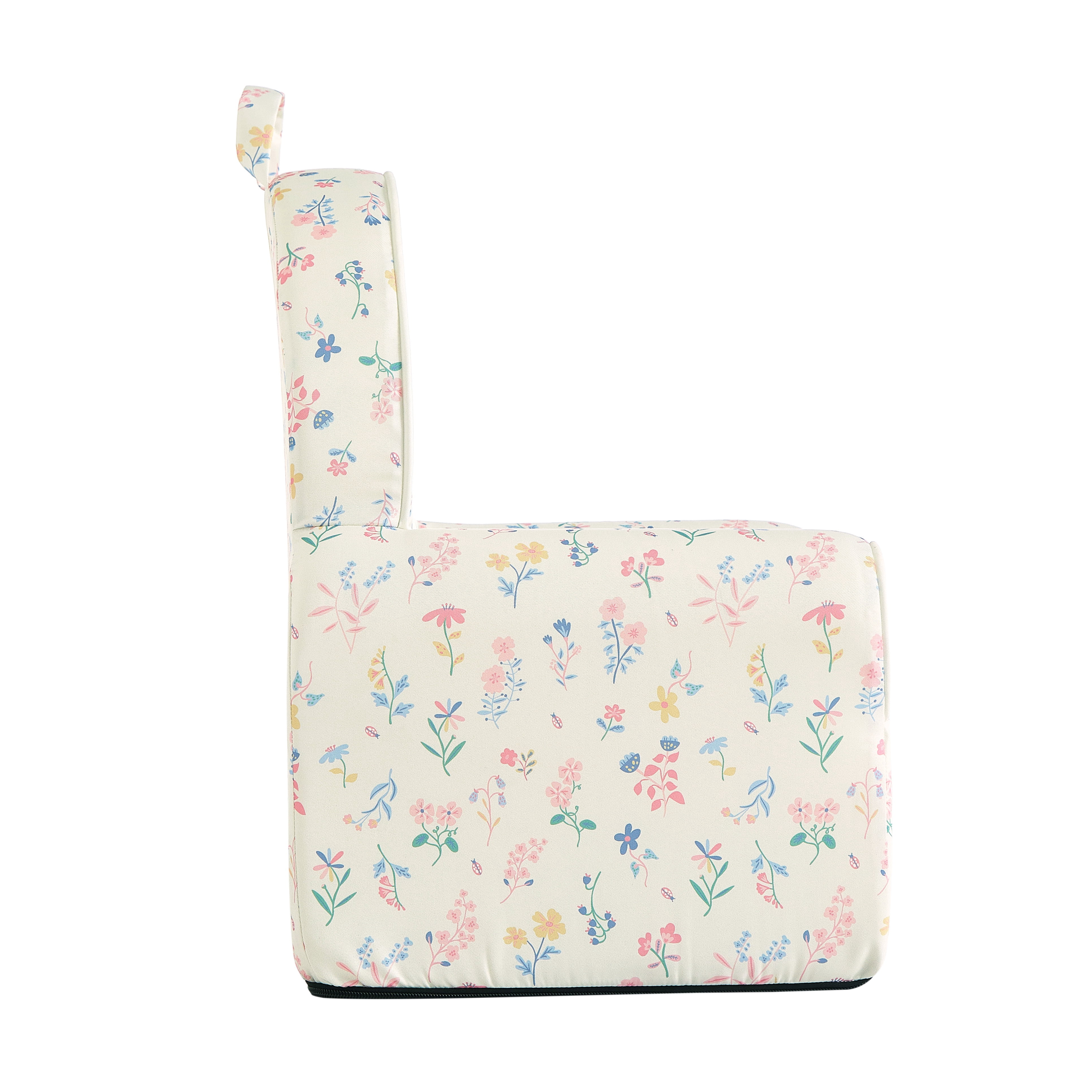 Little Next Toddler Floral Foam Chair, Cream