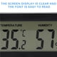 thumbnail image 4 of Hogar Mini Termómetro Digital De Pantalla Grande E Higrómetro Medidor De Temperatura Y Humedad Material Abs Negro Medidor De Humedad De Temperatura Electrónico, 4 of 7