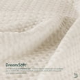 thumbnail image 4 of Dreamlab Manta Ligera con Textura Tipo Waffle – Colcha Suave, Ligera y Transpirable – Estilo Elegante Punto Gofre para Cama o Sofá – Ideal para Todas las Estaciones – Tamaño Queen – Color Marfil, 4 of 10