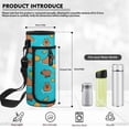 thumbnail image 6 of Yspwyqan Capybara Lemon Backpack Set With Lunch Box Pencil Case Boys, 4Pcs Lightweight Double Zipper Kids Backpack Set Fits 14" Laptop for School Travel Hiking, 6 of 7