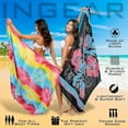 thumbnail image 6 of InGear Sarong Pareo Beach Wrap for Women, Swim Bikini Coverup Skirt, 6 of 6