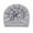 Kids Beanie Hat Set Gray, variant on Beanie Hats Kids Large Flower Knot Donut Bow Beanie Turban Hat Cap Muslim Bonnet Headwrap Beanies Hats for Girl Boy 0-2 Years under $10