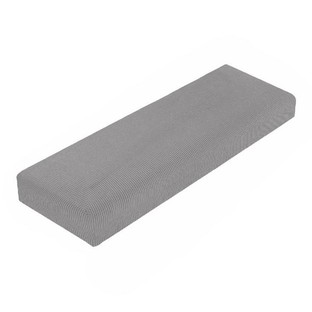 Funda universal para banco sin brazos, elástica, económica, para sofá Gris