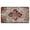 Bohemian Brown Ethnic, variant on Bohemian Brown Floral Patterned Carpet Welcome Door Mat Decorative Doormat Farmhouse Low-Profile Floor Rug Switch Mat for Home Indoor Outdoor Decorations 17 X 30 Inch