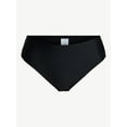 thumbnail image 5 of Time and Tru Women's and Women's Plus Mid Rise Bikini Bottoms, Sizes XS-3X, 5 of 5