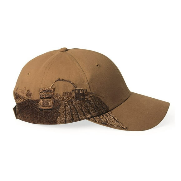 DRI Duck Cosechando la Gorra de béisbol - Silla de montar marrón DRI DUCK Gorra de béisbol