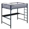 thumbnail image 3 of Miles Metal Full Loft Bed with Desk, 3 of 8
