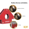 thumbnail image 4 of Kit 2 Escuadras Magnetica 5 In 50 Lb 34 Kg Juego Para Soldar Kingsman MAGNEKING5KIT, 4 of 7