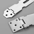 thumbnail image 4 of 4 Pcs Boucle en Acier Inoxydable Cadenas Pliant à 90° Anti-Vol pour Porte, 4 of 8