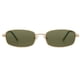 thumbnail image 1 of Gafas de Sol SOJOS Y2k Rectángulo Delgado SJ1187 Oro/Verde Oscuro, 1 of 5