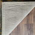 thumbnail image 4 of SAFAVIEH Bella Jackie Traditional Damask Wool Runner Rug, Blue Grey/Gold, 2'3" x 7', 4 of 8